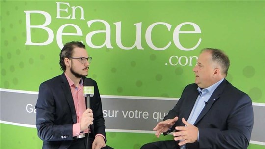 Entrevue avec Paul Busque, candidat du PLQ dans Beauce-Sud