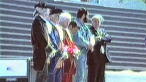 Normand DeLessard présente la fête du 250e de la Beauce en 1981