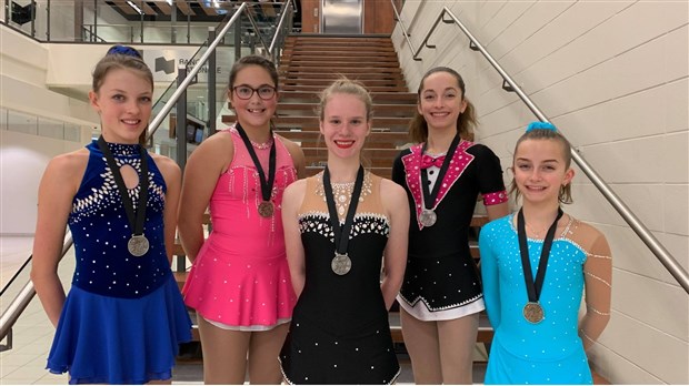 Le Club de patinage artistique de Sainte-Marie se distingue à Beauport