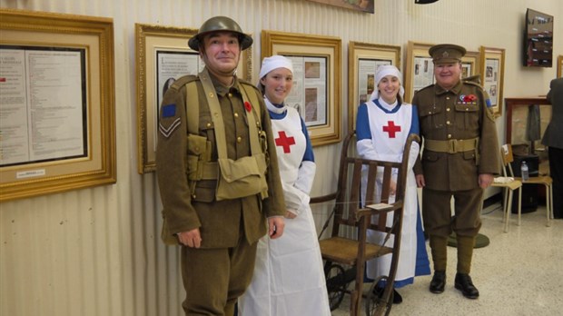 Un mémorial de la Première Guerre Mondiale à la polyvalente Bélanger