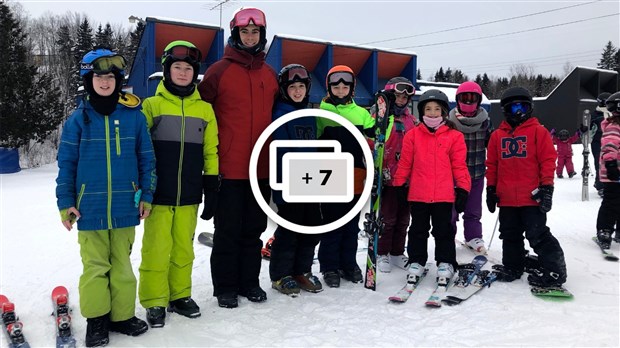 Éliot Grondin rencontre ses fans au Centre de ski de Saint-Georges 