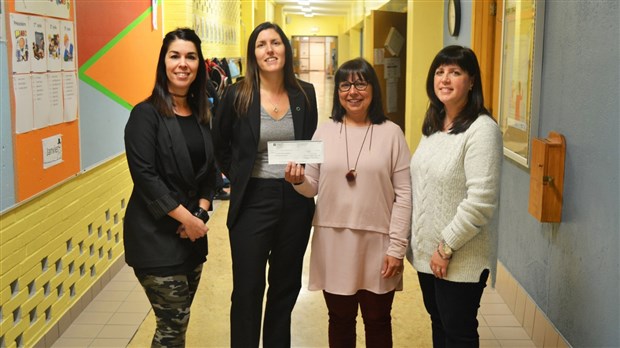 2500 $ remis à l’école Notre-Dame de Lac-Etchemin