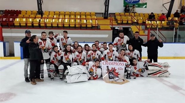 Le midget A du Regroupement BC-SG ont remporté les honneurs