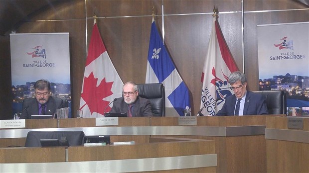 L'année débute au conseil municipal de St-Georges