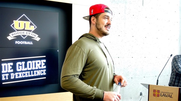 Antony Auclair est confiant pour son futur dans la NFL