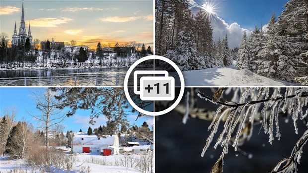 PHOTOS | Les plus beaux paysages hivernaux de la région