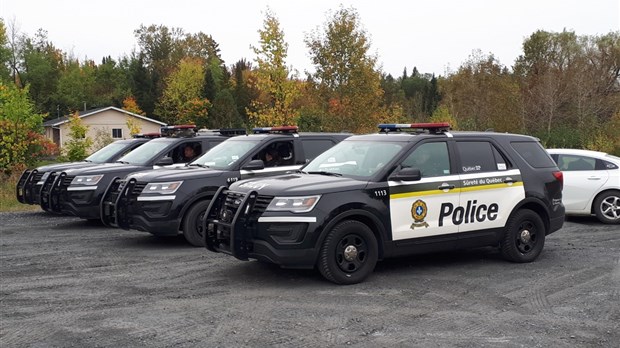 La Sûreté du Québec a procédé à une opération sécurité routière