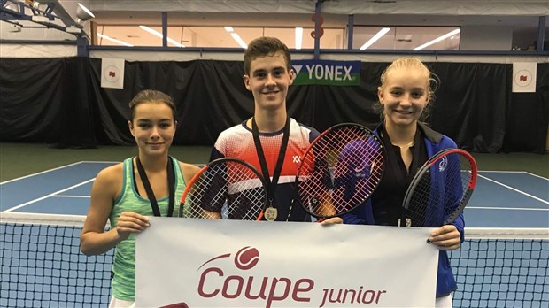 Tennis Beauce remporte quatre médailles sur leurs terrains