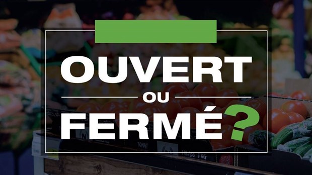 Ouvert ou fermé à l'Action de grâce ?