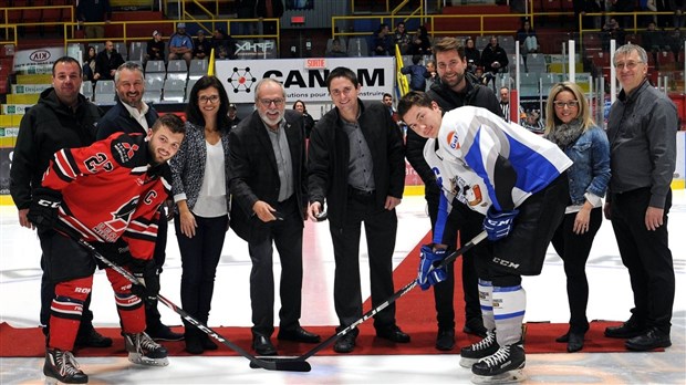 Une soirée réussie pour le match d'ouverture du Junior A Beauce Mitsubishi 