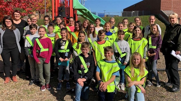 Assermentation de la brigade scolaire dans les écoles de la Nouvelle-Beauce