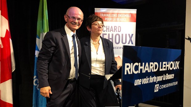 Revoyez le discours de victoire de Richard Lehoux