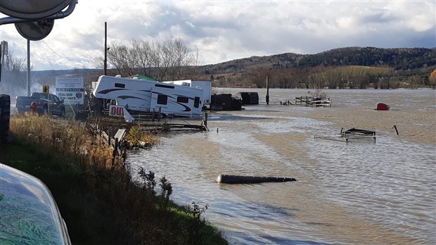 Ponceaux endommagés et inondations mineures à Notre-Dame-des-Pins