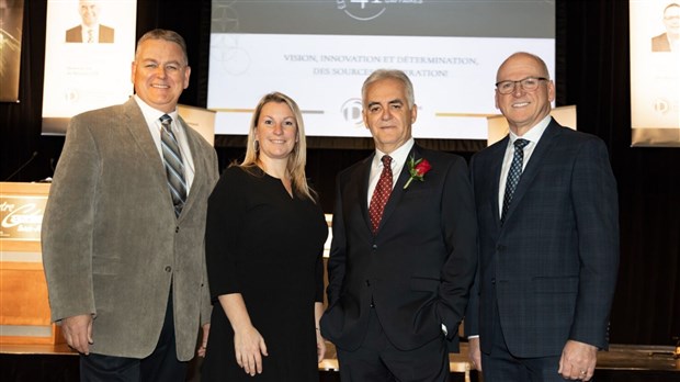 Le Souper annuel des gens d'affaires souligne le leadership de deux piliers de la communauté