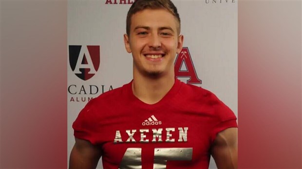 Football universitaire : un Beauceron à la coupe Uteck 