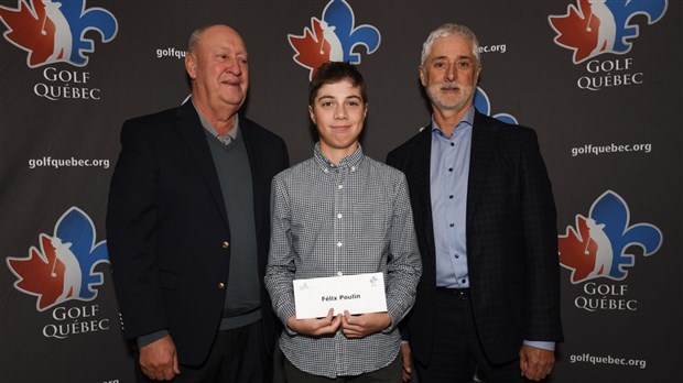 Un jeune golfeur de Sainte-Marie reçoit une bourse 