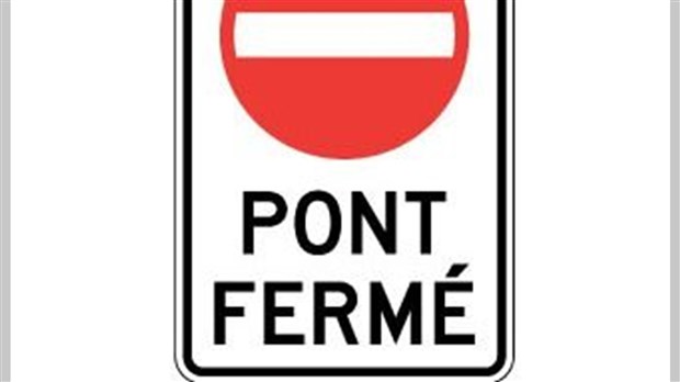 Fermeture complète du pont de la rivière Cumberland à Saint-Benjamin