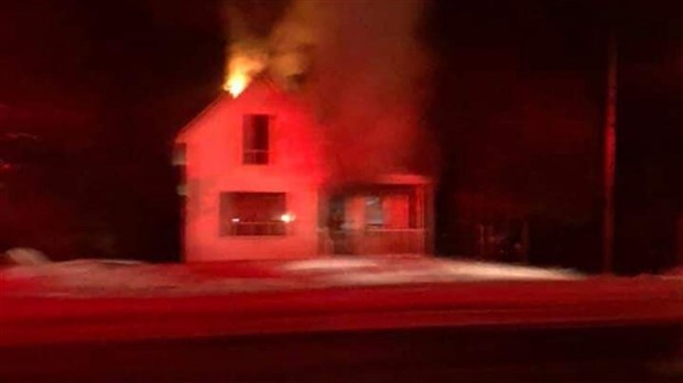 Incendie à Saint-Côme : la résidence est une perte totale