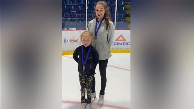 Deux patineuses du CPA de Saint-Georges se démarquent 