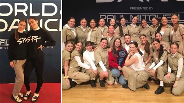 Deux danseuses beauceronnes terminent 2e au World of Dance