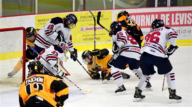 Les Chevaliers de Lévis enregistre une cinquième victoire consécutive