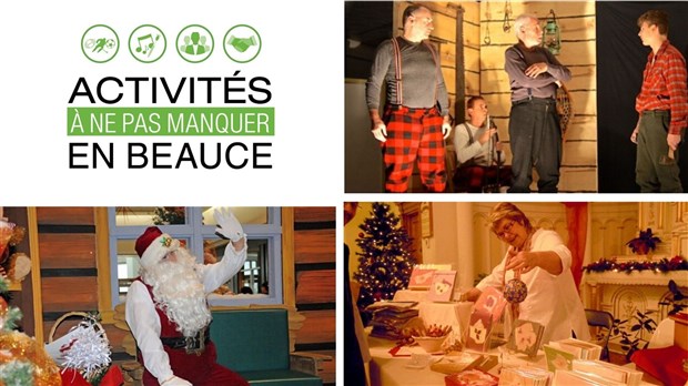 Quoi faire en Beauce du 22 au 24 novembre