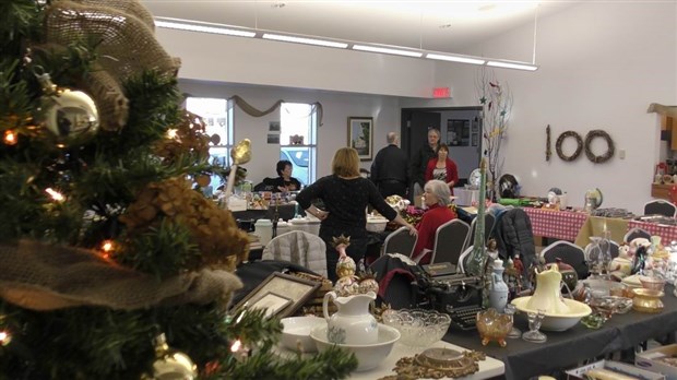Normand DeLessard présente le marché de Noël et aux puces de Saint-Philibert