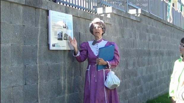 Normand DeLessard présente le patrimoine de Saint-Prosper