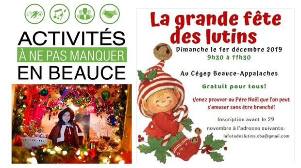 Quoi faire en Beauce du 30 novembre au 1er décembre