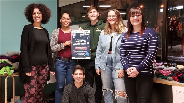 Quatre étudiants du Cégep Beauce-Appalaches participent à un projet d'utilité collective