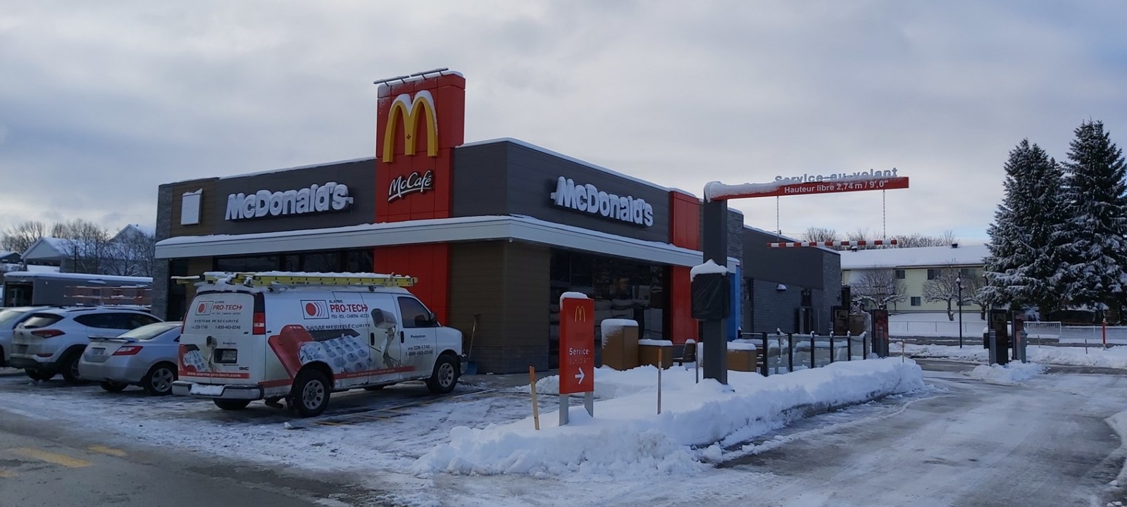 Le restaurant McDonald