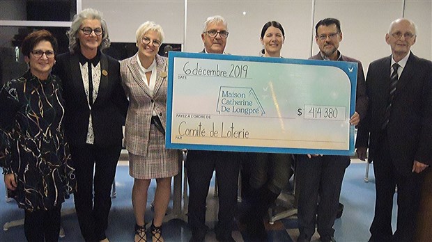 La Maison Catherine de Longpré amasse 414 380 $ lors de sa loterie annuelle