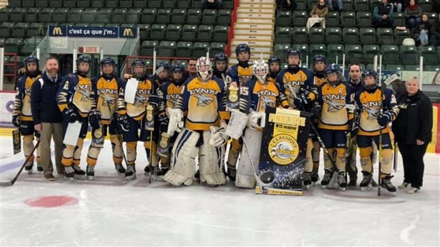 Les Lynx M15 majeur finalistes à Rivière-du-Loup