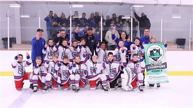 Les Rapides de Beauce-Nord sont les champions Atome A