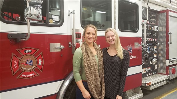 Deux femmes s'ajoutent à l'équipe du service d'Incendie de St-Georges