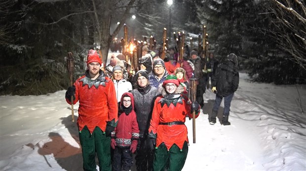 Pascal Goyette présente la Marche aux flambeaux 2019 de Saint-Georges