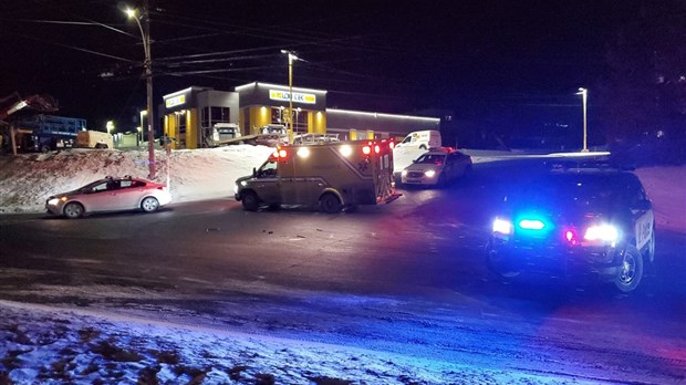 Un accident entre une voiture et un piéton à Saint-Georges