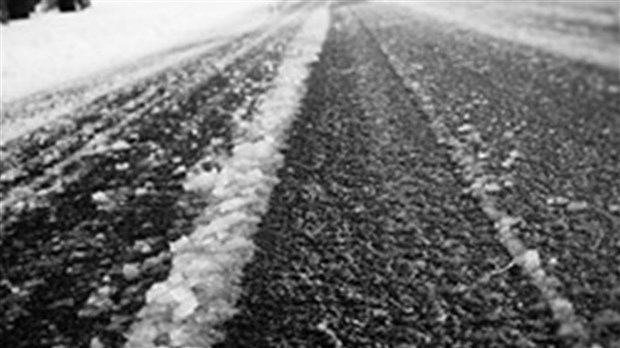 Avertissement de pluie verglaçante demain matin en Beauce