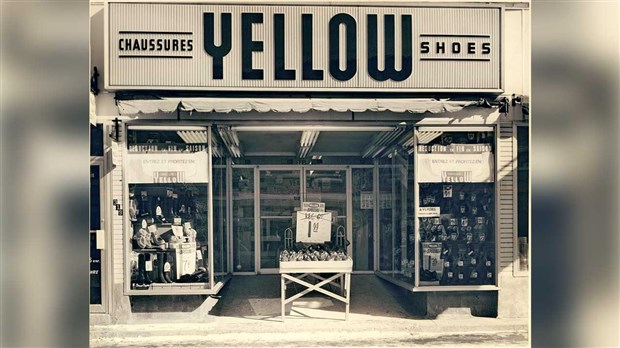 soulier homme yellow