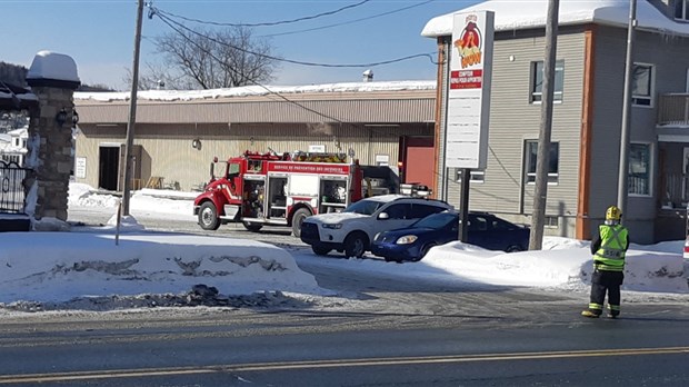 Évacuation en cours dans un commerce de Beauceville