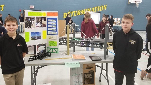 Les lauréats de l'Expo-sciences de l'École Jésus-Marie
