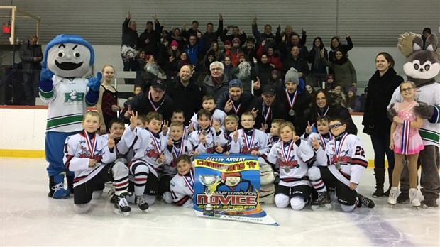 Le Garaga Novice A remporte un deuxième championnat