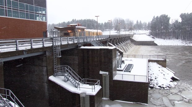 Fermeture du barrage Sartigan
