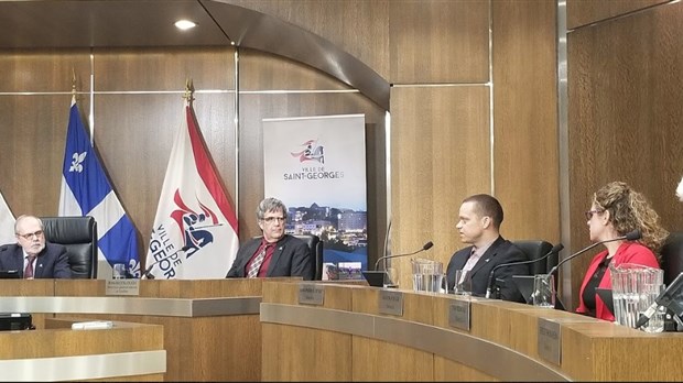 Le conseil de ville de St-Georges : priorité aux infrastructures