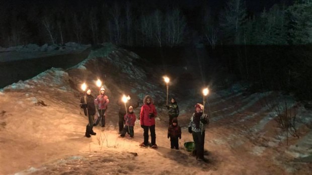  Saint-Benoît-Labre invite la population à sa traditionnelle marche aux flambeaux