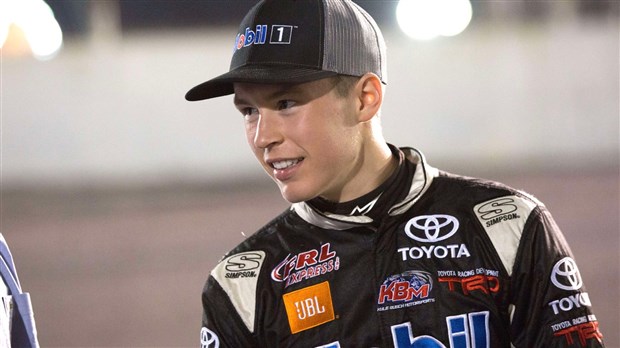 Raphaël Lessard devient le plus jeune pilote canadien en série NASCAR Grander Outdoors Truck