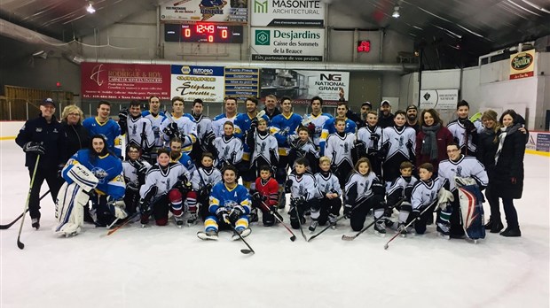 Le hockey plaisir de Saint-Éphrem reçoit la visite du Junior A