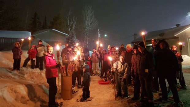 Une randonnée sous la lueur des flambeaux