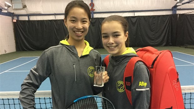 Alizée Poulin et Rosalie Carrier-Dulac se distinguent au Championnat québécois 14 ans