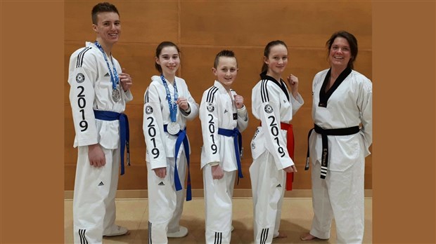 Les athlètes en taekwondo reviennent satisfaits des Jeux du Québec